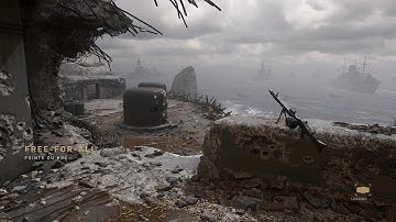Pointe Du Hoc Free For All Strategies & Walkthrough[CALL OF DUTY WW2 MULTIPLAYER]