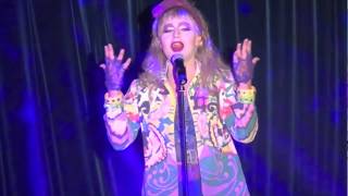 Venus D-Lite lip sync "Dress You Up" by Madonna from live tour 1985 HQ