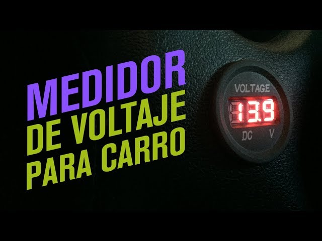 Como instalar voltimetro en carro // INSTALANDO MEDIDOR DE VOLTAJE // VOLT  GAUGE INSTALL 