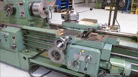 WMW DLZ 630 Center lathe