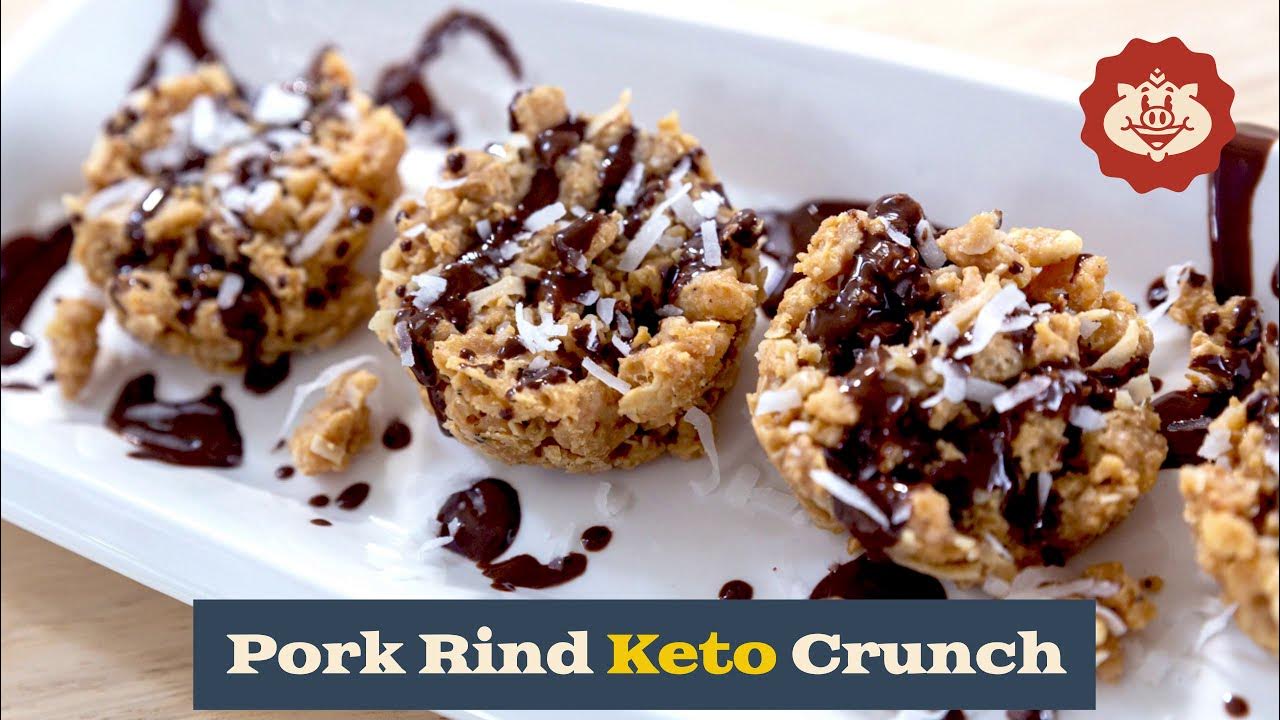 The Greatest Keto Dessert EVER | Pork Rind Recipes - YouTube