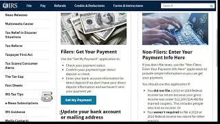 IRS launches stimulus check tracking tool