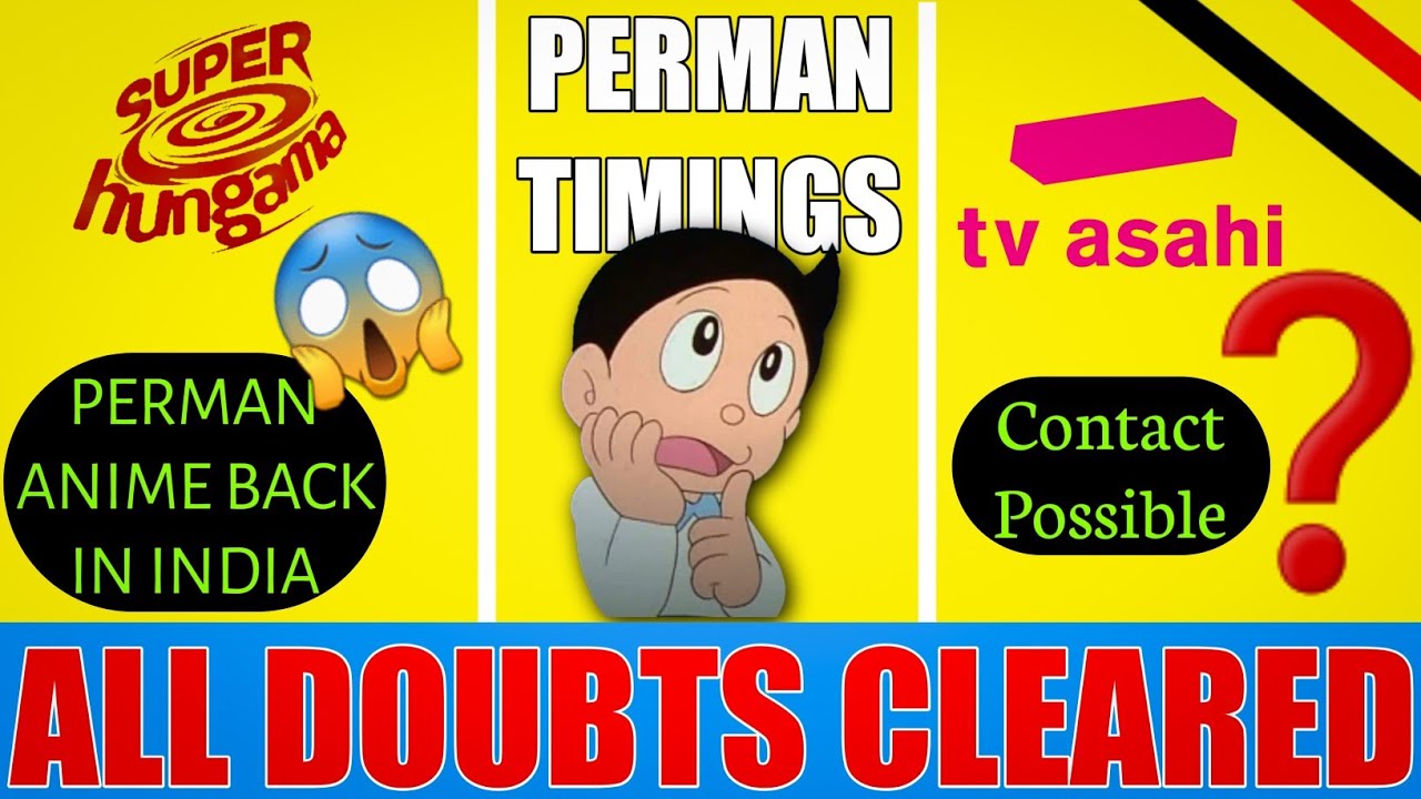 Perman New Timings Update | Super Hungama Coming Soon | Best Way to contact TV Asahi