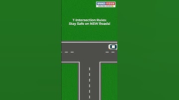 Essential guidelines for driving through T intersections.