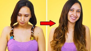 In this video you'll find tons of incredibly beautiful ideas for your
hair! hollywood wave, lazy curls, afro, different types braids,
ponytails, buns, you...