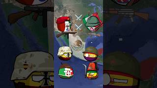 MÉXICO VS ITALIA #curiosidades #paises #historia #countryballs #mapa #guerra