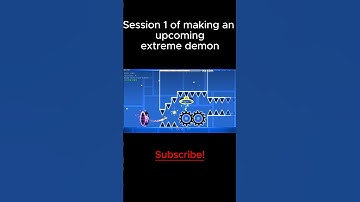 Day 1 of making an extreme demon #gameplay #gaming #geometrydash #gameshorts #games #gd #relatable
