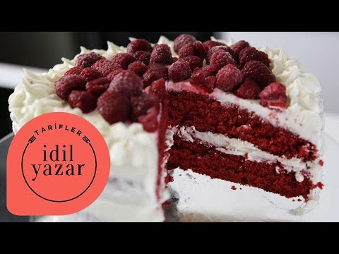 Kırmızı Kadife Pasta Tarifi - İdil Yazar - Yemek Tarifleri - Red Velvet Cake