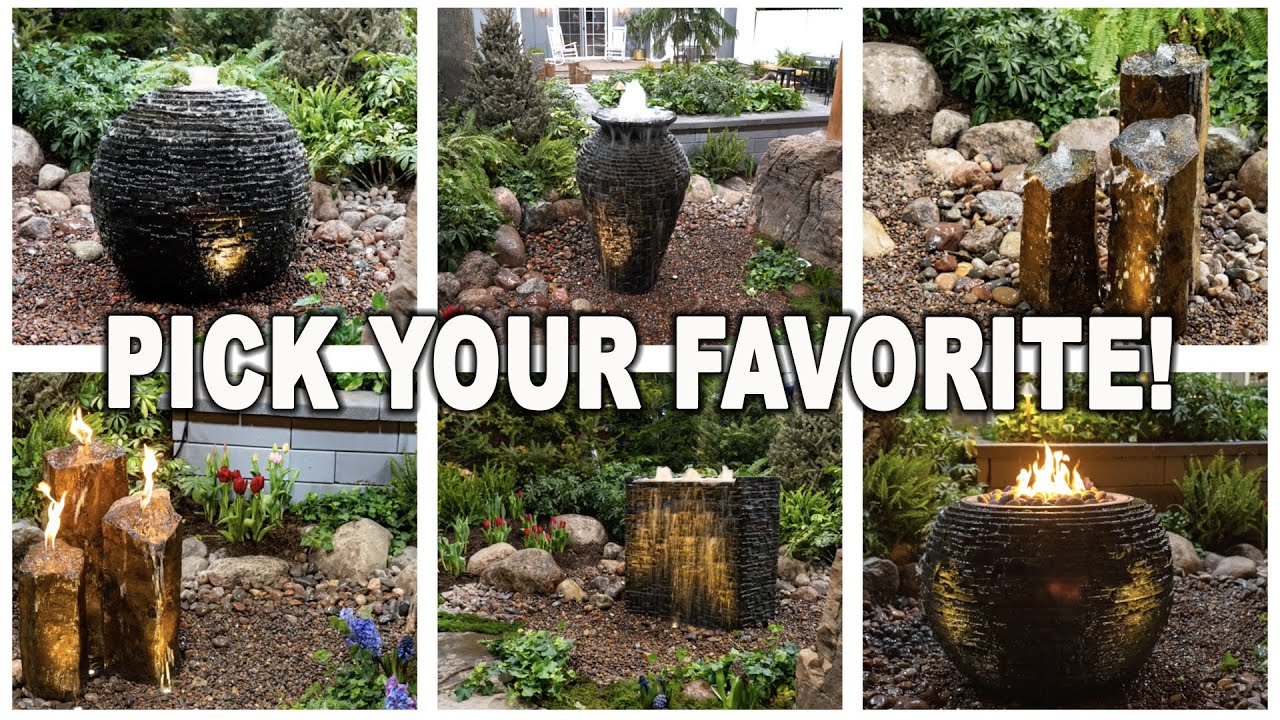 Easy *DIY FOUNTAIN* Installs for Any Outdoor Space - YouTube