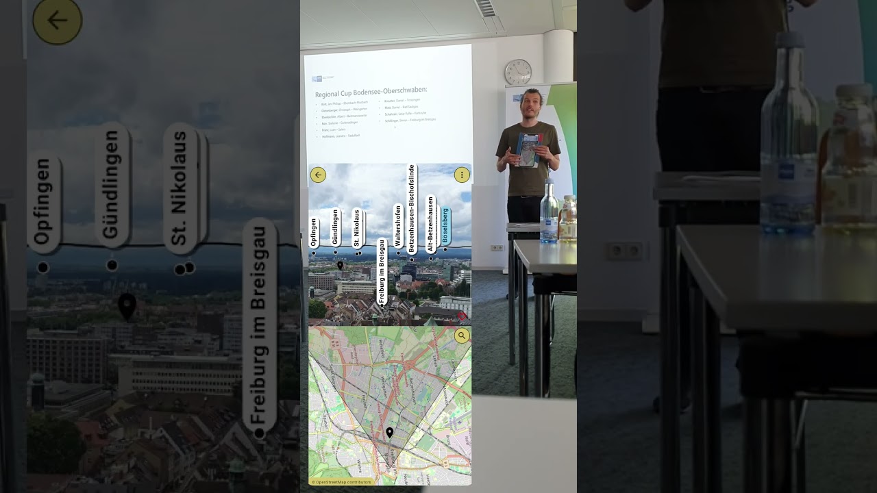 MapShot - 3 Minuten Elevator Pitch Regionalcup Bodensee-Oberschwaben