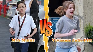 Vivienne Jolie-Pitt (Angelina Jolies Daughter) VS Max Muñiz (J. Los Son) Transformation ★ 2023