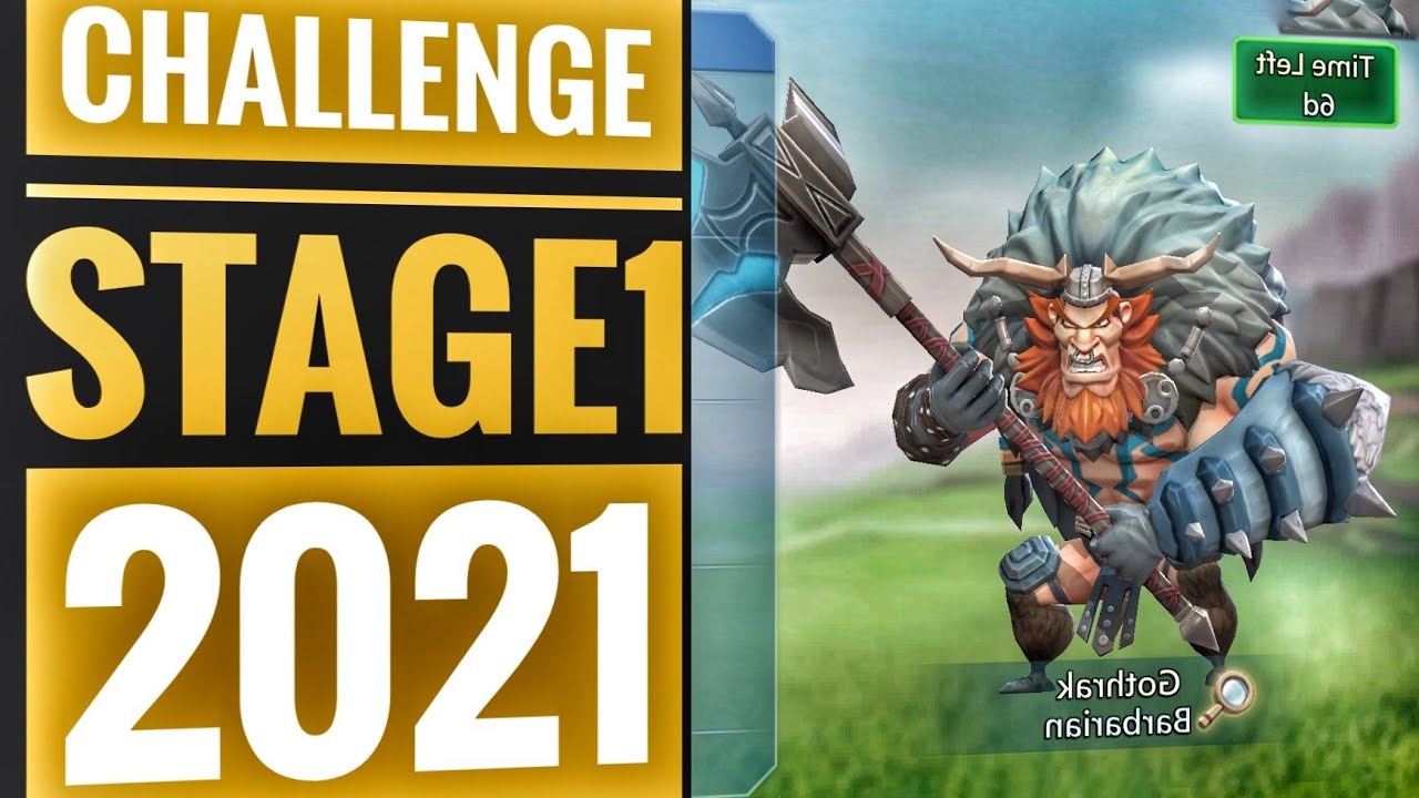 Lords Mobile - Barbarian Limited Challenge Stage 1 2021