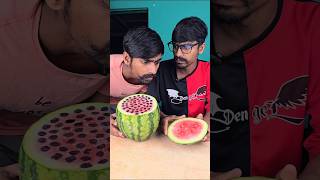 One Watermelon Trick Makes Twin Look Ridiculous! ๐๐