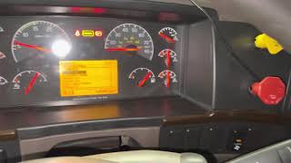 Diagnosis menu Volvo VN how to read the codes on Volvo