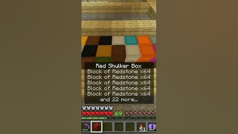 I Collected a Shulker Box Full of Redstone Blocks! Ep24 #minecraftsurvival #minecraft #shorts