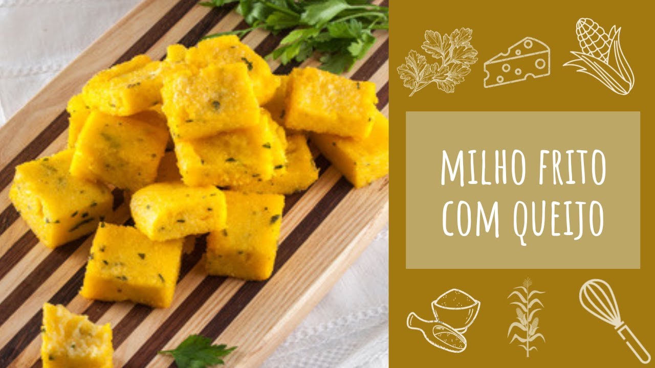 Milho frito com queijo (petisco fácil)