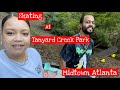 Skateboarding and Rollerblading at Tanyard Creek Park  Midtown Atlanta Must See 4K