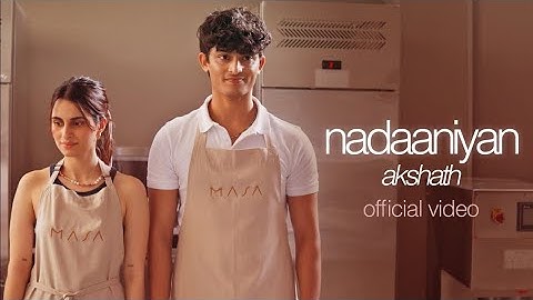 Nadaaniyan |Akshath |Aisha Ahmed| Nadaniyaan Video Song |Love Trending Song| Instagram Trending Song