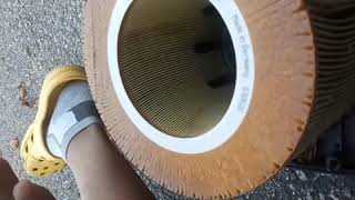 2009 Saab 9-5: Replacing Engine Air Filter