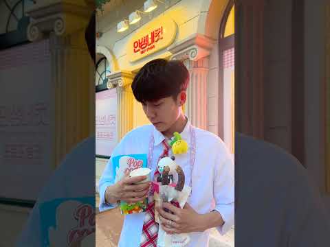 EVERLAND Dessert Festival MUKBANG🍧🍡 #shorts #funny #viral