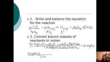Section 3-Limiting Reactants