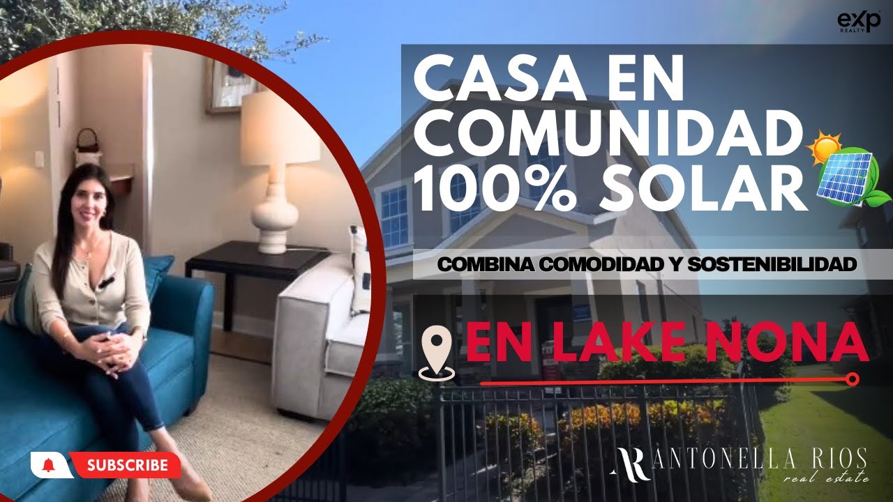 Encanto y Sostenibilidad en una hermosa propiedad en Lake Nona
