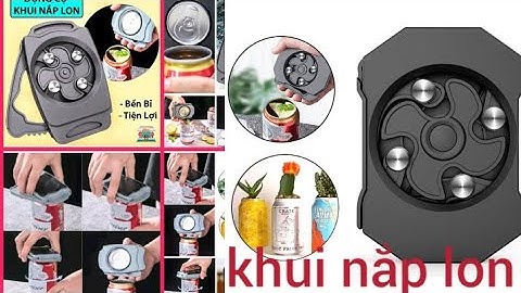 BỘ DỤNG CỤ KHUI THÁO MỞ NẮP LON BIA LON NƯỚC NGỌT ĐỒ HỘP ĐA NĂNG TIỆN DỤNG CHO MỌI NHÀ