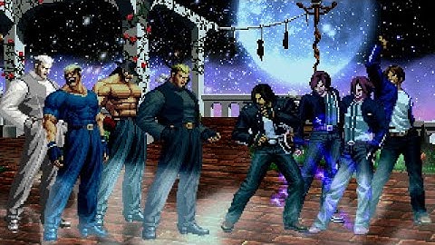 [KOF Mugen] Memorial | Yamazaki Team vs Kyo Team [ 4vs4 ]