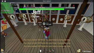 SAVING THE ROBLOX TITANIC (avoiding the iceberg)