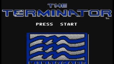 The Terminator NES Famicom Demo Usa