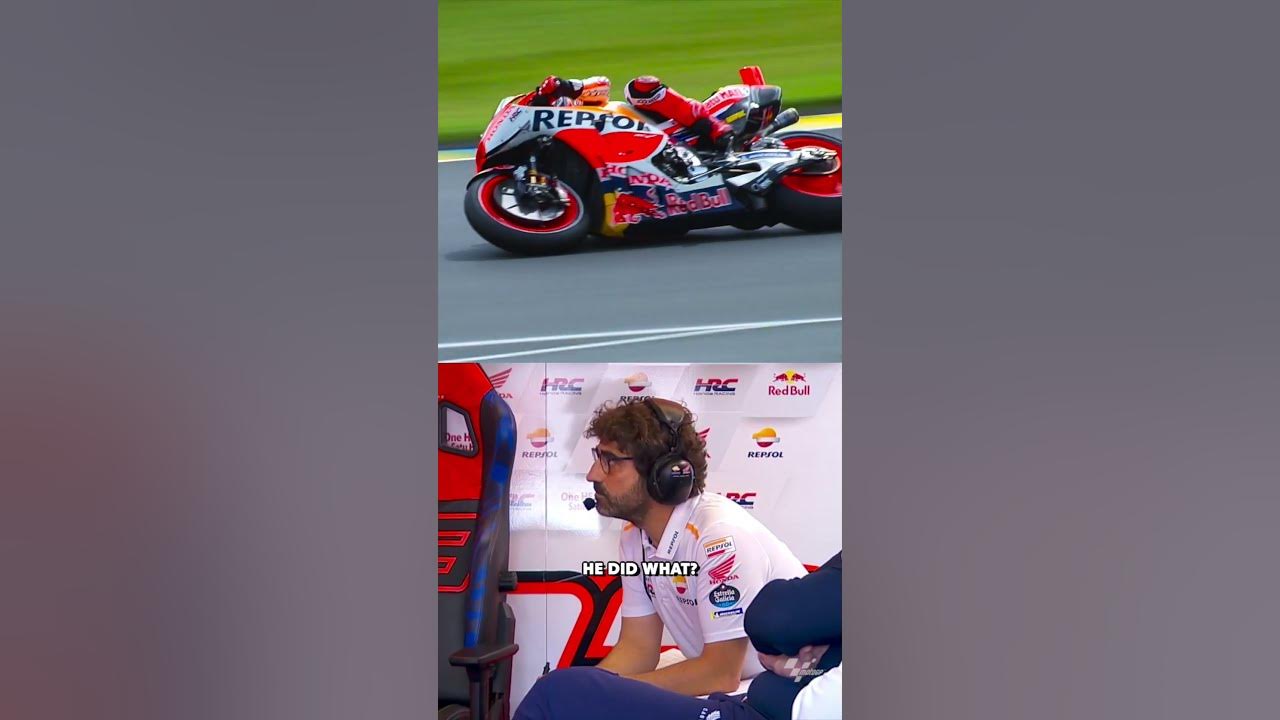 How to give your technician a heart attack 😱 #motogp