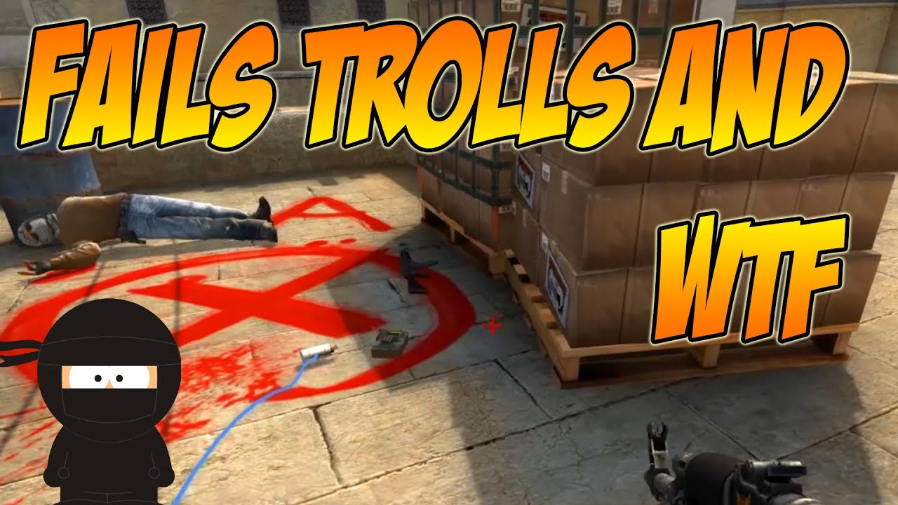 CSGO Fails Trolls and WTF Moments in competitive match