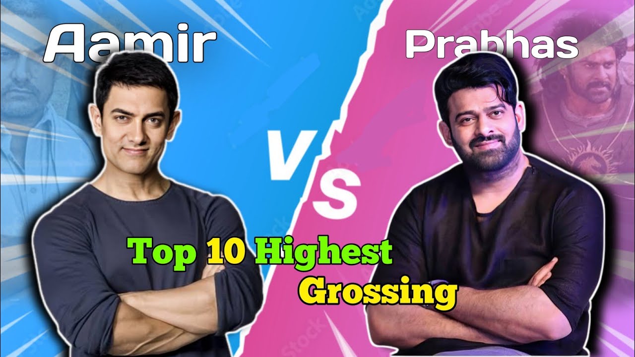 Aamir Khan Vs Prabhas Top 10 Highest Grossing Movies 🤯