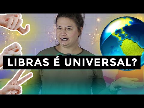 Vídeo: A linguagem de sinais americana é universal?