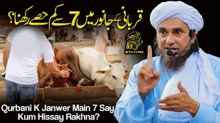 Qurbani K Janwar Main 7 Se Kam Hisse Karna | Ask Mufti Tariq Masood