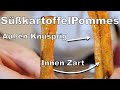 Süßkartoffel Pommes - Wirklich Knusprig machen -  Im Ofen Mp3 Song