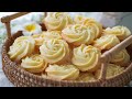 I make a Best Danish Butter Cookies ever ❤ 丹麦奶油饼 ~ 纹路不消失的秘诀