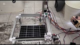 Design and fabricate a solar panel cleaning system using an arduino x-y controller table 