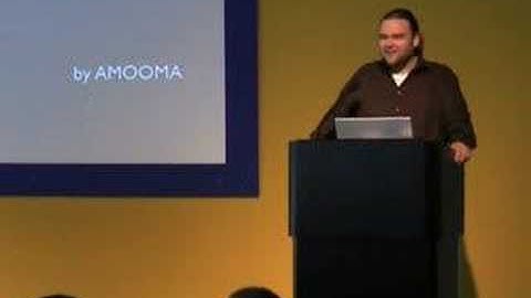 Stefan Wintermeyer opens the Asterisk-Tag.org 2008 in Berlin