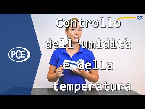 Controllo dell'umidità e della temperatura | Misura continua | #PCEInstruments PCE-HT 420
