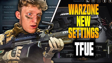 Tfue Warzone Settings Keybinds and Setup New Update 2021