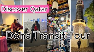 Discover Qatar || Doha, Qatar Transit Tour 2024 || Night Tour Discover Qatar by Qatar Airways