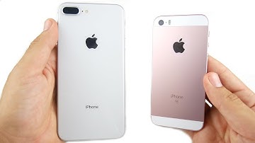 iPhone 8 Plus vs iPhone SE Speed Test!