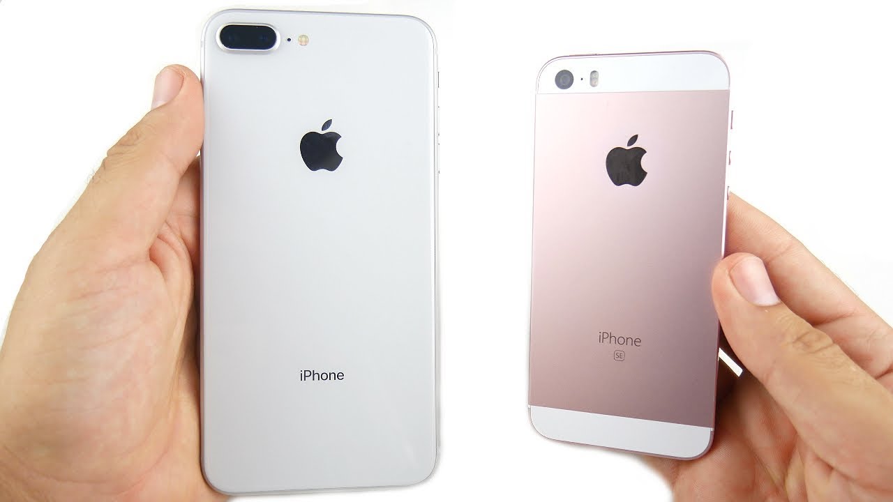 Apple iPhone SE и iPhone 8 Plus - Тест скорости!