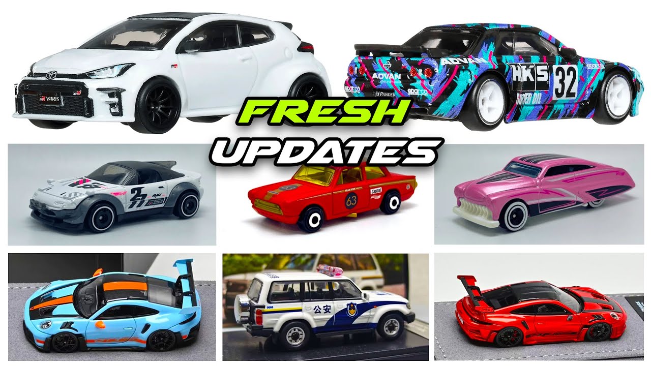 Hotwheels GT-R PANDEM×10 GR YARIS ×10 Showcase - Hot Wheels Boulevard Set, Mainlines, Toyota GR Yaris