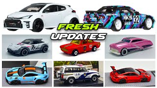 Showcase - Hot Wheels Boulevard Set, Mainlines, Toyota Gr Yaris, R32 Pandem, Porsche 911 & More.