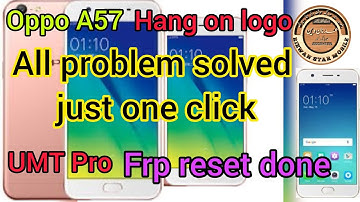 oppo a57 hang on logo solution without flashing | how to fix oppo a57 hang on logo stock on logo