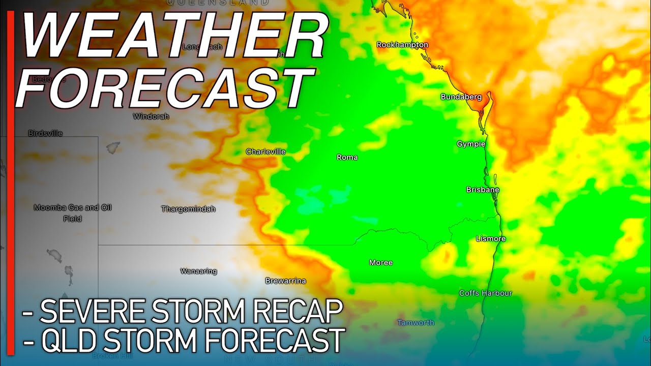 Strong Severe Thunderstorms Forecast to Impact Parts of Queensland and ...