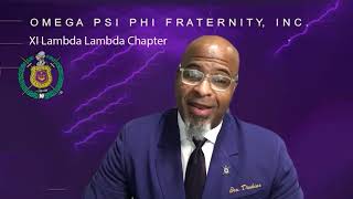 Xi Lambda Lambda Chapter of the Omega Psi Phi Fraternity Inc. 2021 Achievement Week Celebration