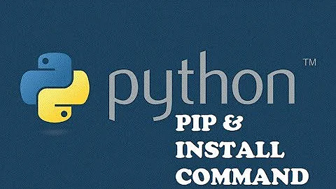 PIP INSTALL COMMAND IN PYTHON 3.6